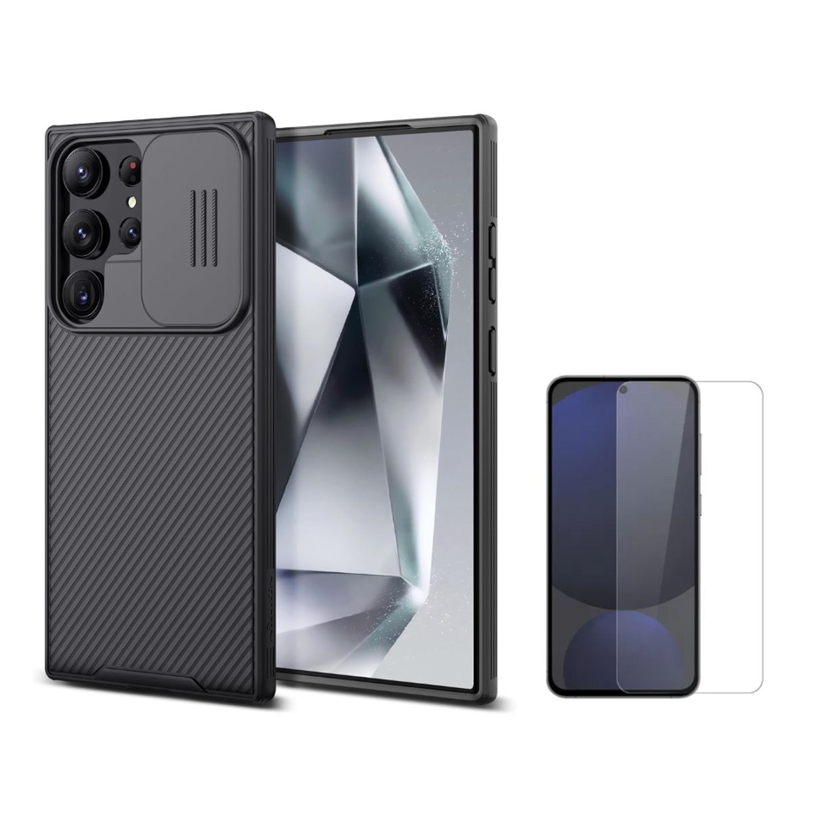 NILLKIN - CASE NILLKIN SAMSUNG GALAXY S25 ULTRA Y VIDRIO