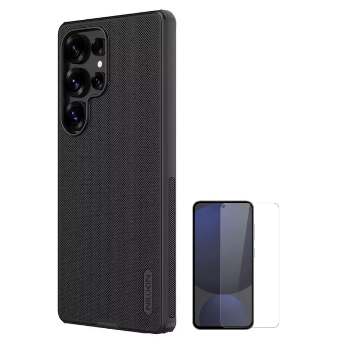 NILLKIN - CASE NILLKIN FROSTED SAMSUNG GALAXY S25 ULTRA Y VIDRIO