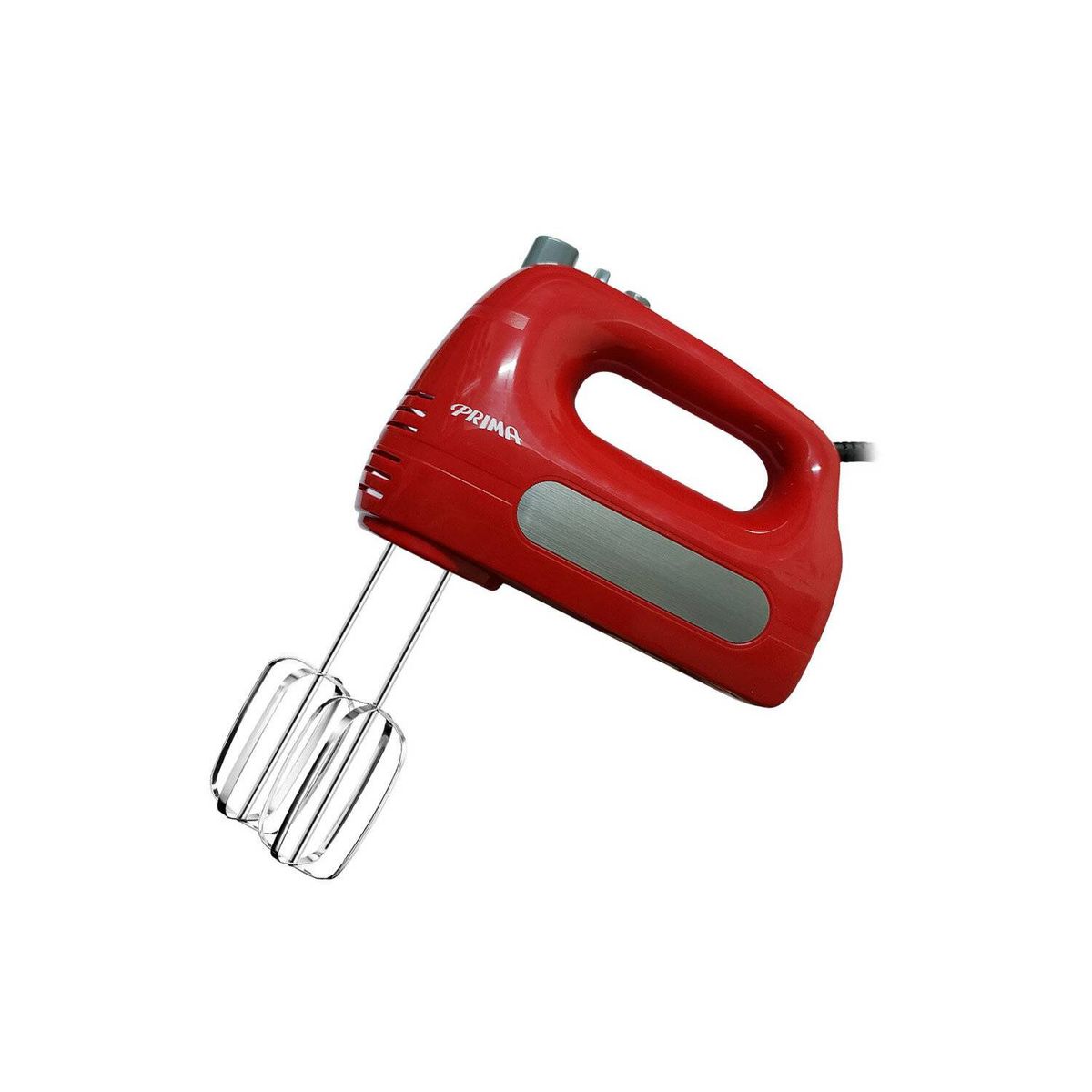 PRIMA - Batidora de Mano 400 Watts 6 Velocidades HM9105E-GSR Rojo