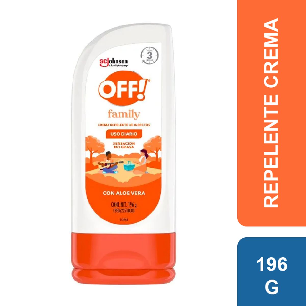 OFF - Repelente OFF Family Crema 196g