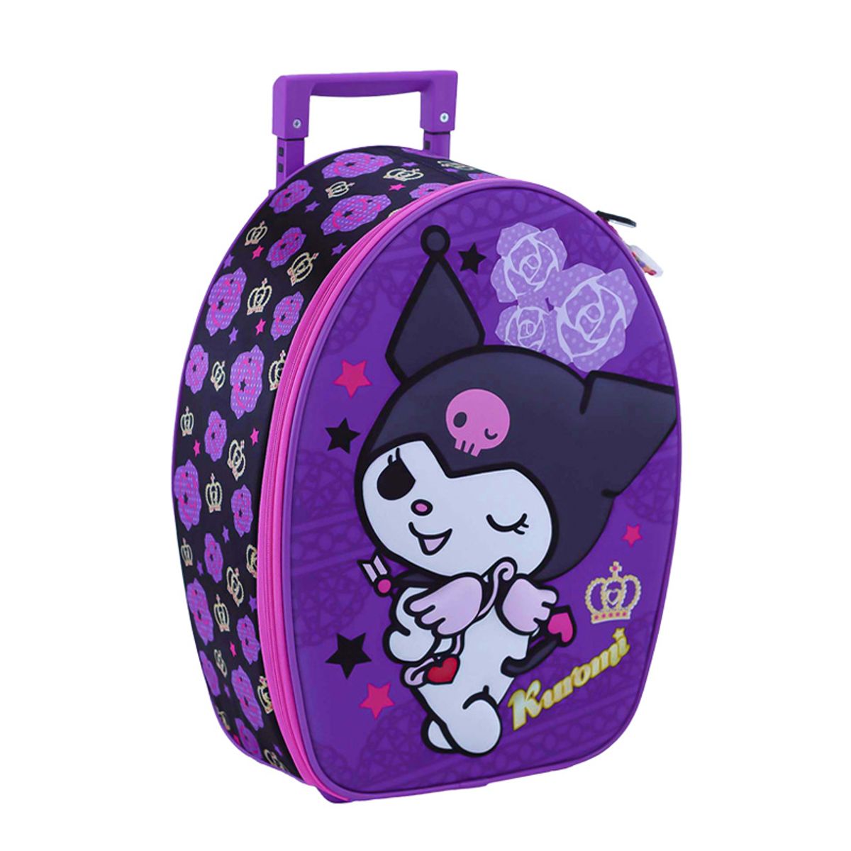 SCOOL - SET RANGER MOCHILA + LONCHERA + CARTUCHERA KUROMI 3D