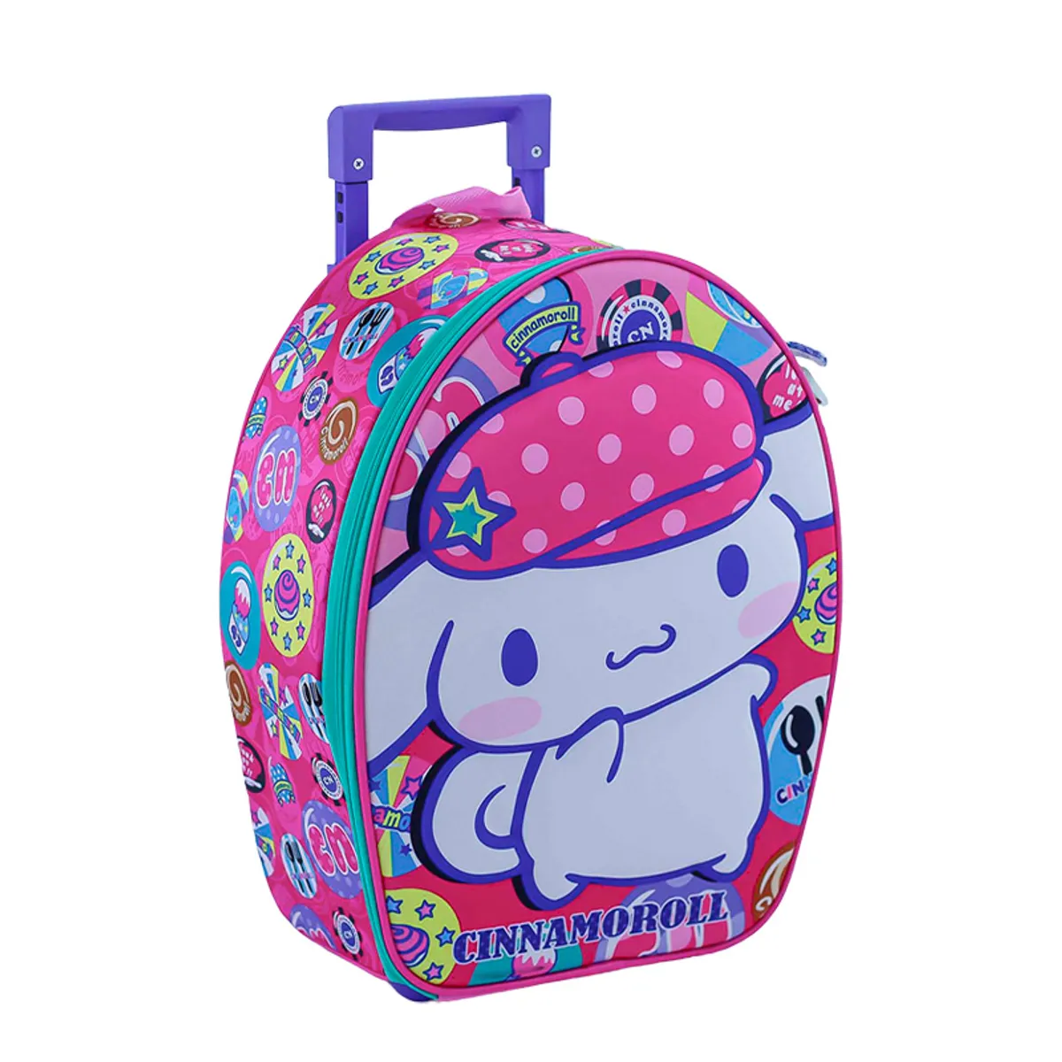 SCOOL - SET RANGER MOCHILA + LONCHERA + CARTUCHERA CINNAMOROLL 3D