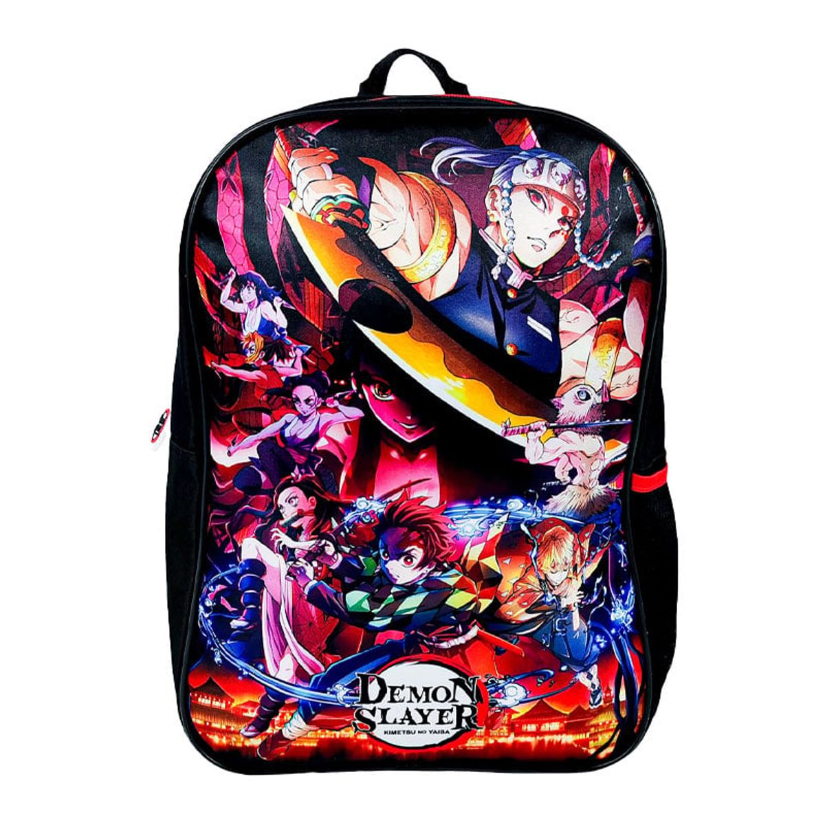 SCOOL - SET KOMBAT MOCHILA + LONCHERA + CARTUCHERA OFICIO TELA DEMON SLAYER