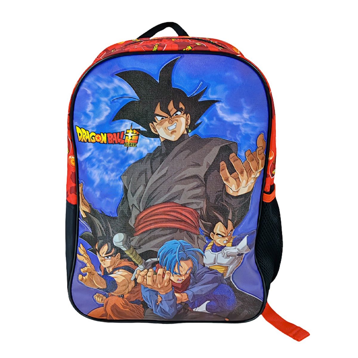 SCOOL - SET KOMBAT MOCHILA + LONCHERA + CARTUCHERA DRAGON BALL