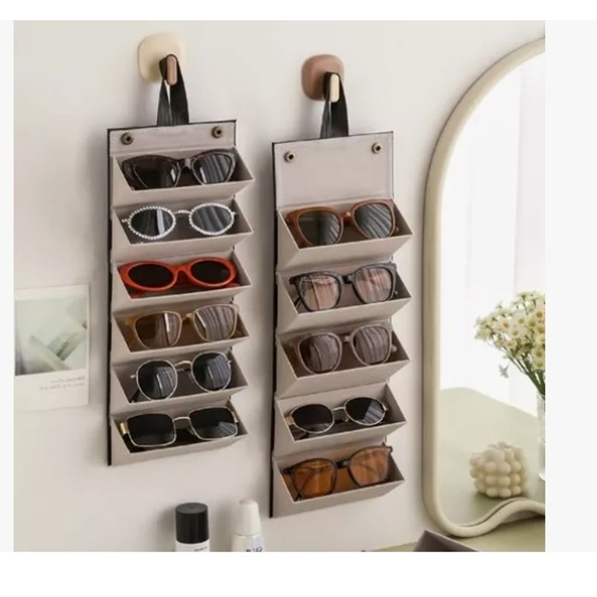 GENERICO - Porta Lentes Plegable MARRON A1