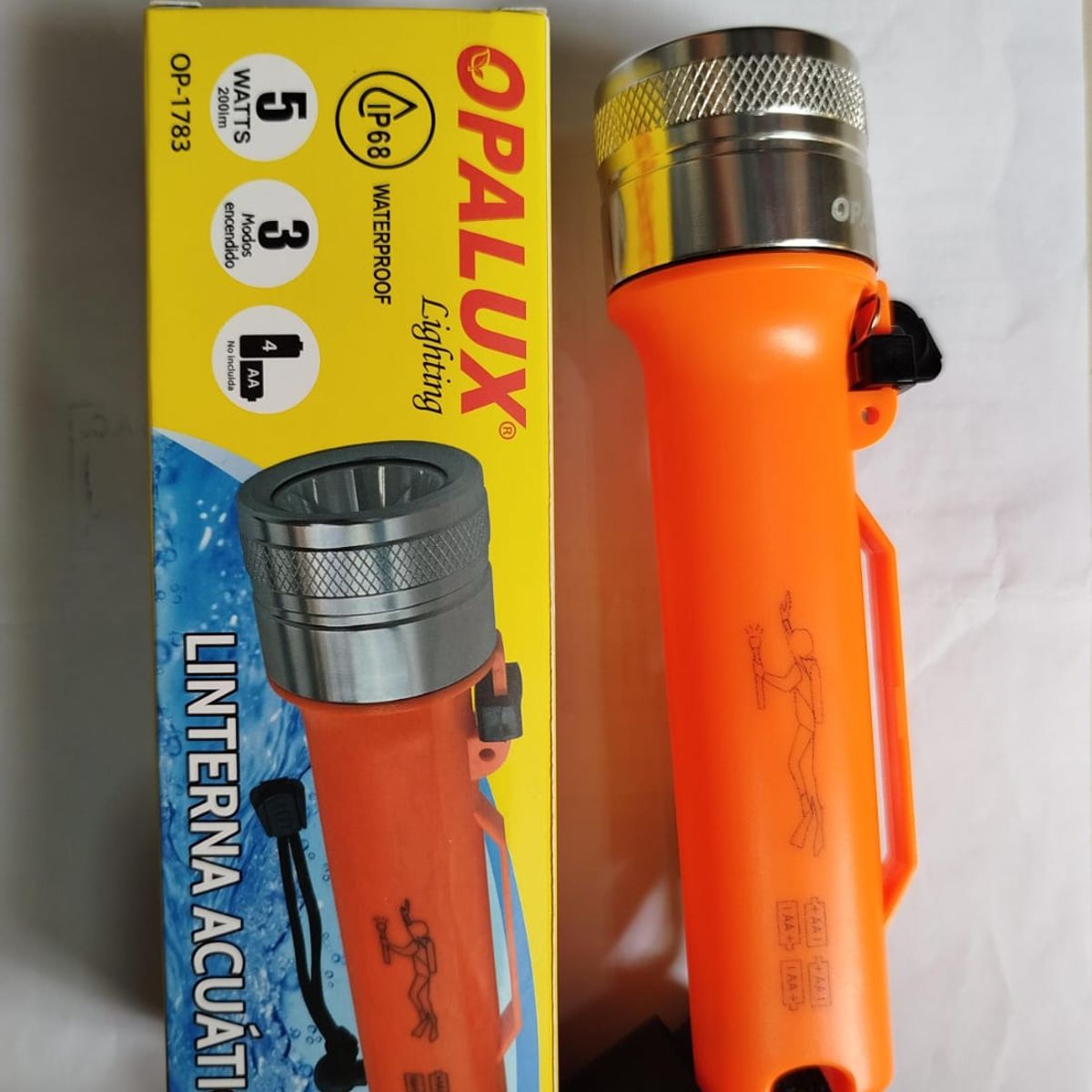 OPALUX - Linterna Acuatica OPALUX 5W