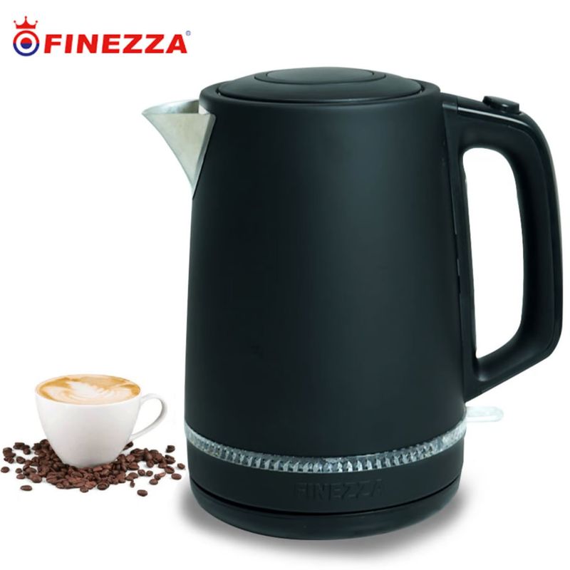 FINEZZA - Hervidor Finezza Eléctrico 2.0 LT CK-678HA Negro