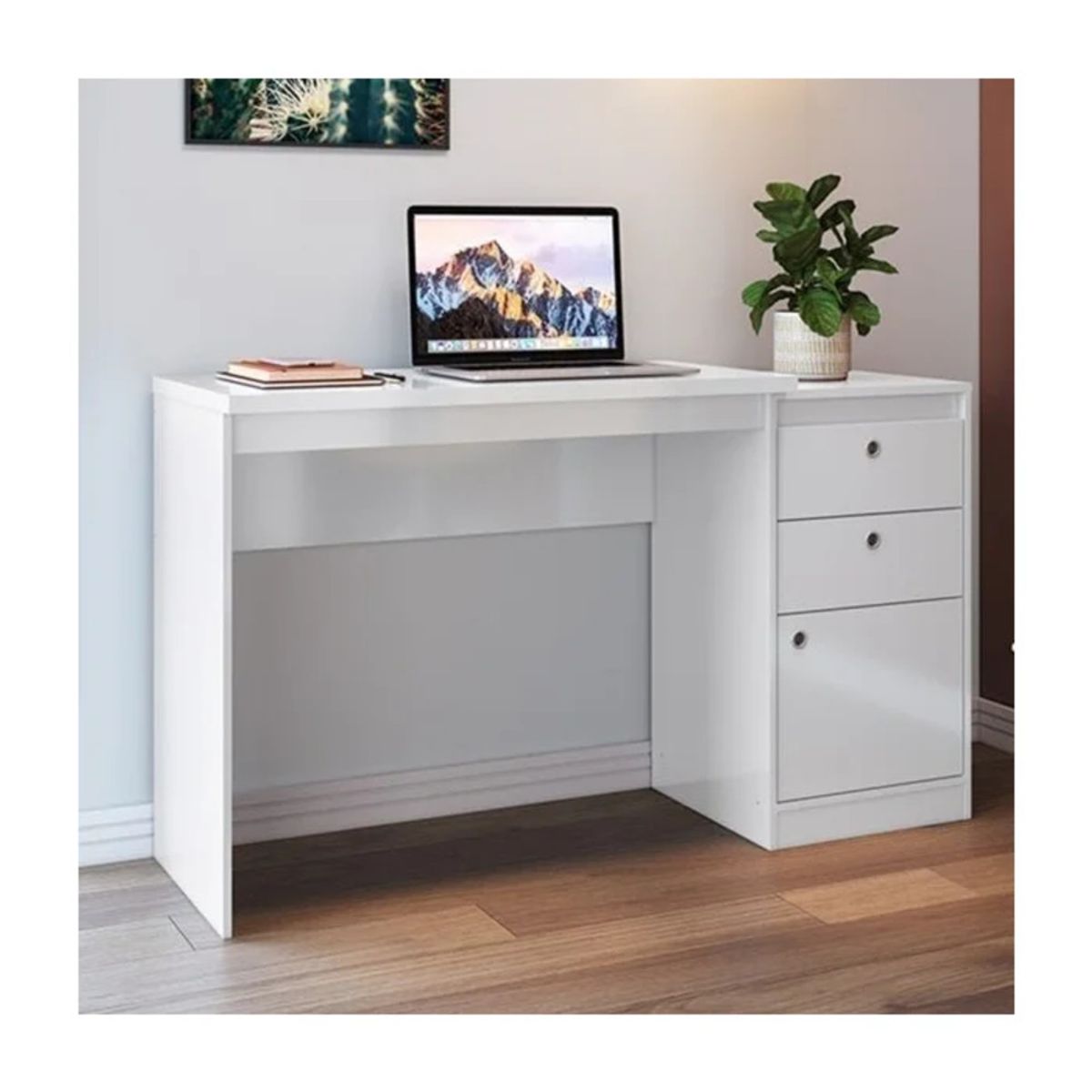 GENERICO - Escritorio Moderno Hanaki Blanco R&R MUEBLES