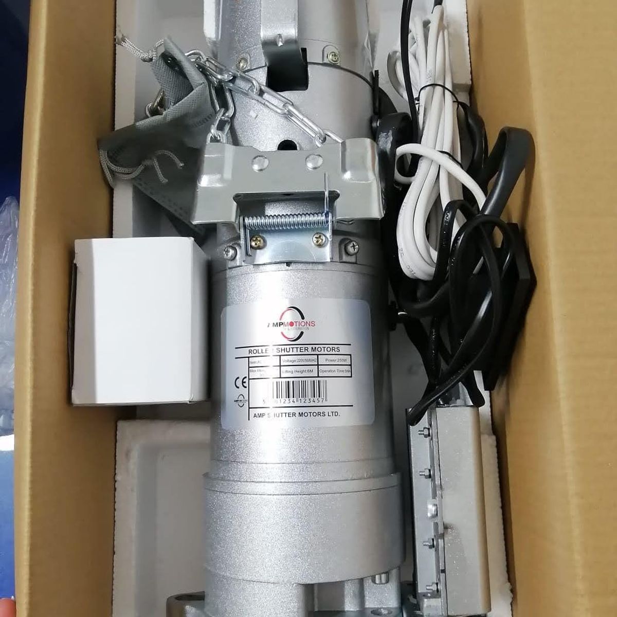 GENERICO - Motor Lateral para Puerta Enrollable AMP Motions 300K