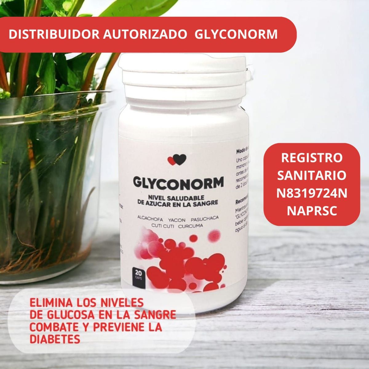 GLYCONORM - GLYCONORM - alivia y controla síntomas de diabetes