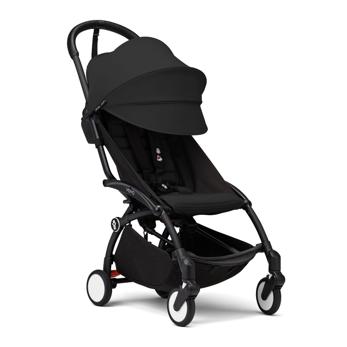 STOKKE - COCHE STOKKE YOYO³ CHASIS NEGRO TEXTIL NEGRO