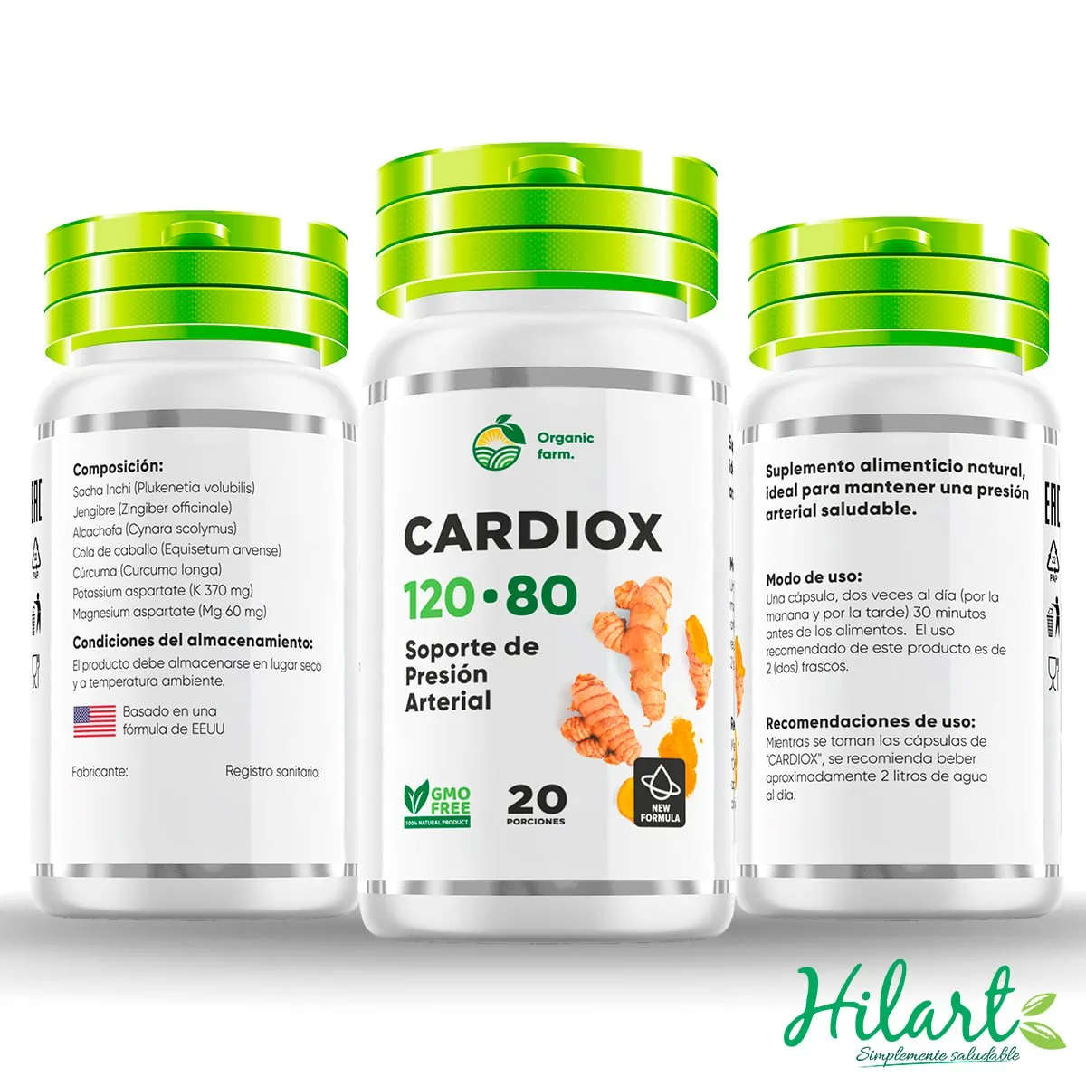 GENERICO - CARDIOX - para la presión arterial