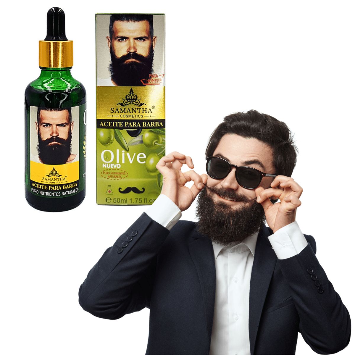OEM - Aceite para Barba  Extracto de Oliva