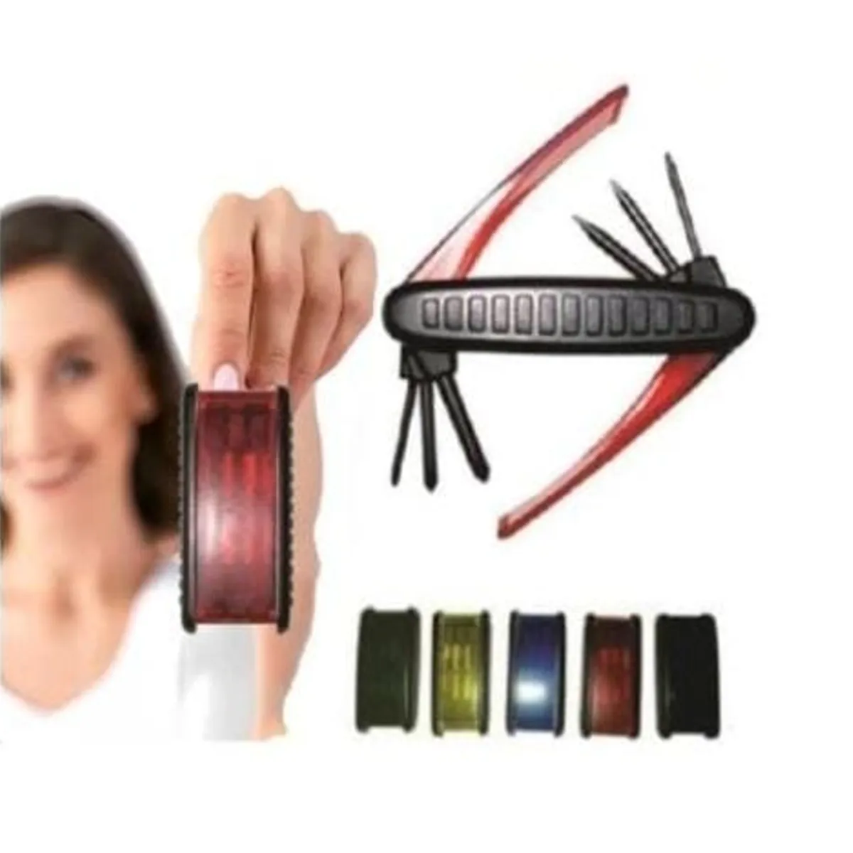 GENERICO - mini desarmador set 6 accesorio en estuche