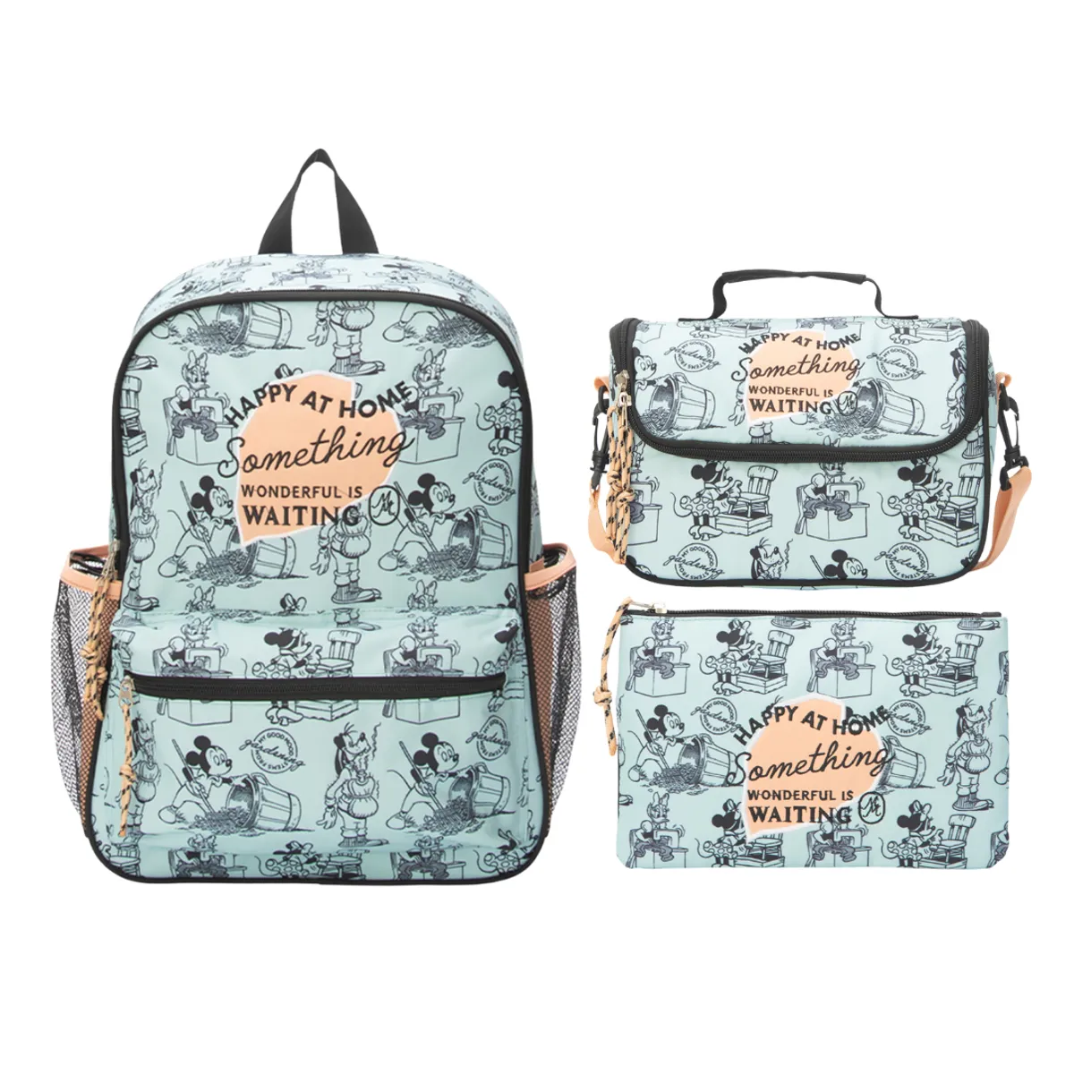 DISNEY - Pack Escolar Mochila Oficio Premium Coldplay Mickey Mouse