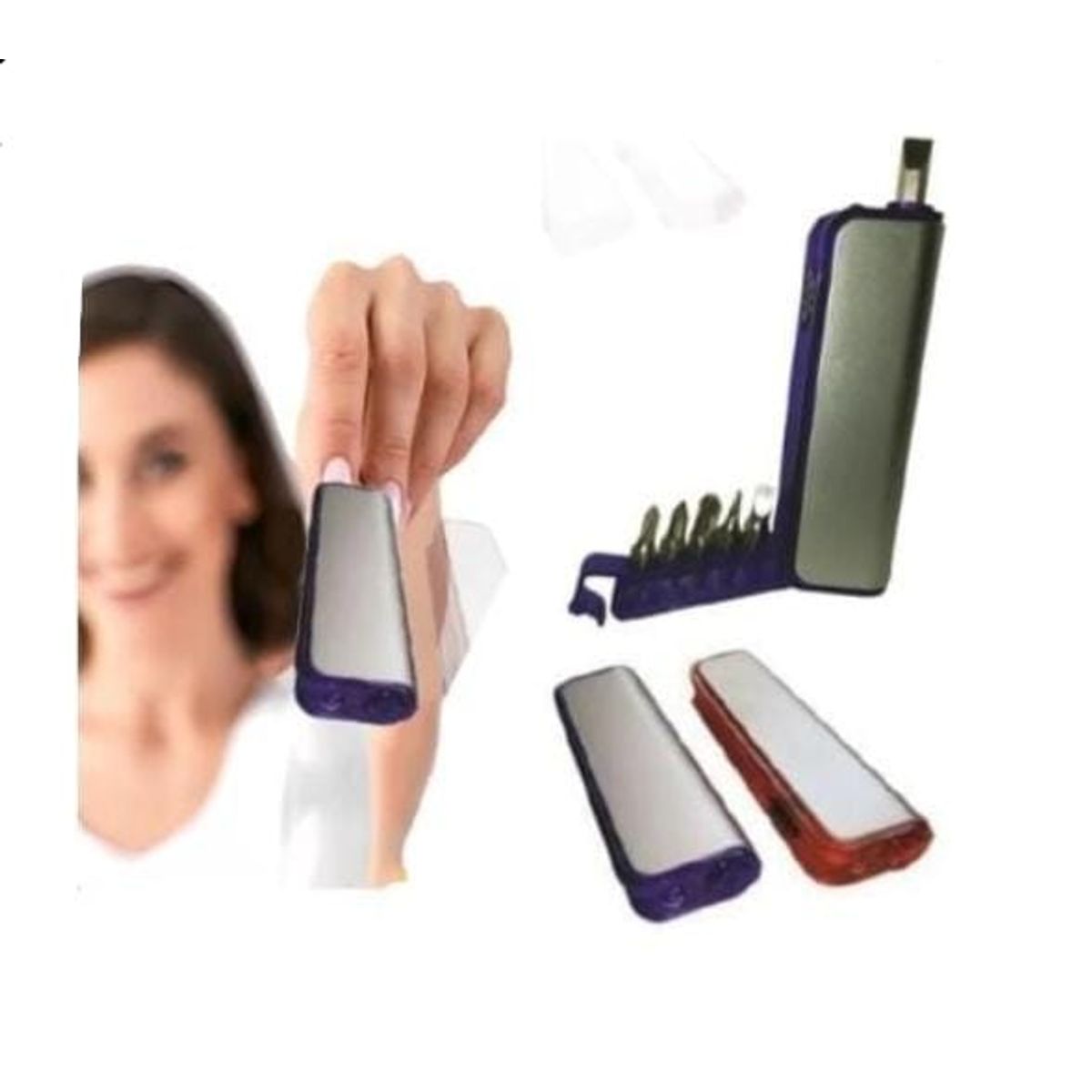 GENERICO - mini desarmador set 6 accesorio en estuche