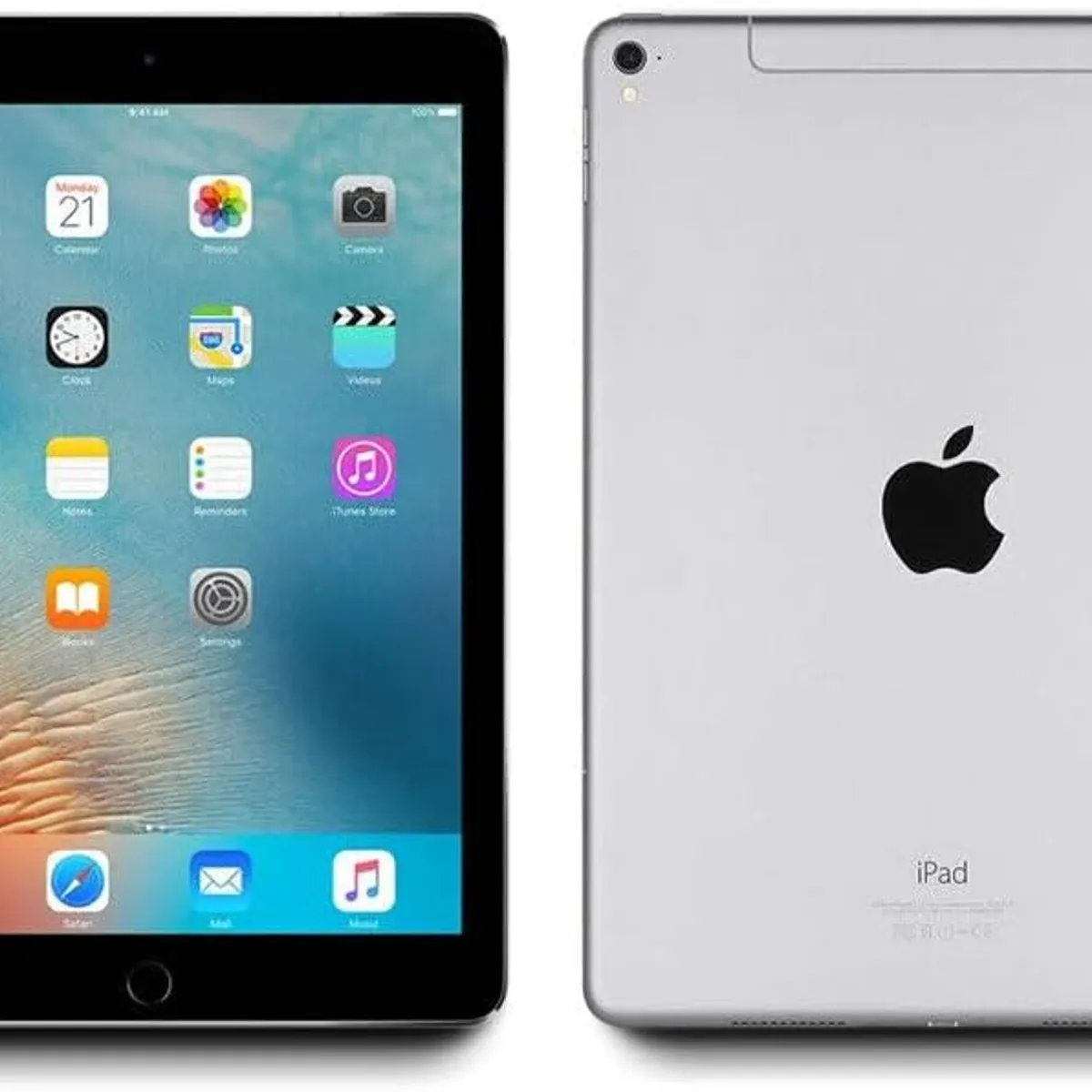 APPLE - Apple iPad Pro (2016) 9,7'', 128 GB, Gris Espacial - Reacondicionado