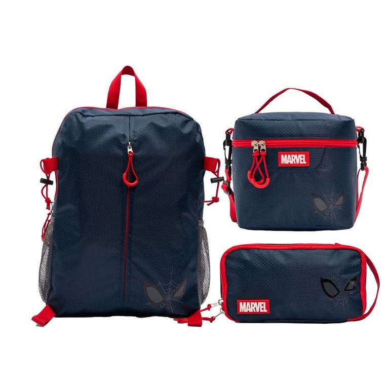 Pack Escolar Mochila Oficio Premium Spiderman juvenil DISNEY ...