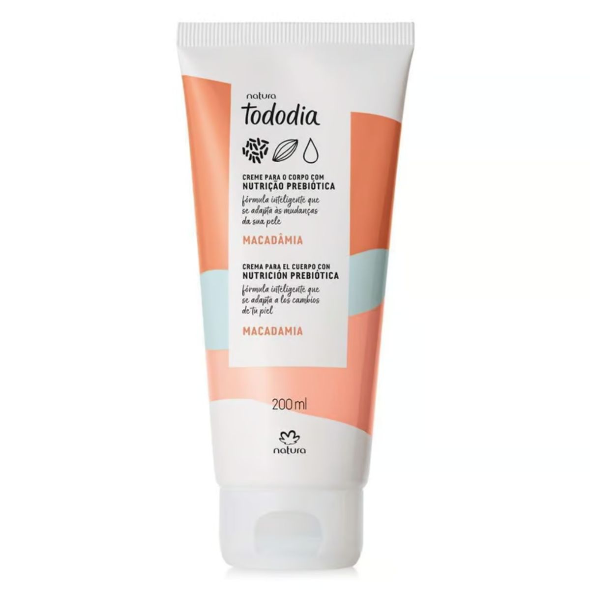 NATURA - Crema Nutritiva Corporal macadamia Tododia 200ml NATURA