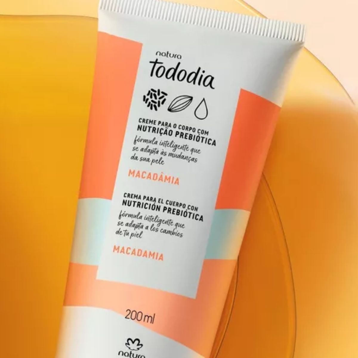 NATURA - Crema Nutritiva Corporal macadamia Tododia 200ml NATURA