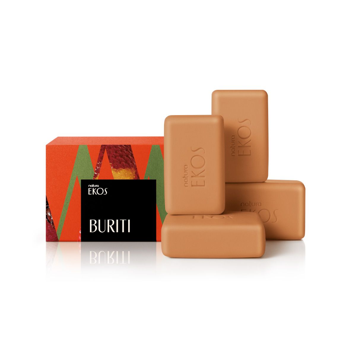 NATURA - Jabón de Buriti  en barra para el cuerpo tododia EKOS Natura