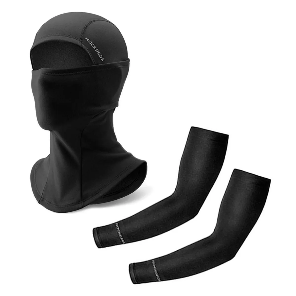 ROCKBROS - Pasamontaña y Mangas con Proteccion UV Rockbros