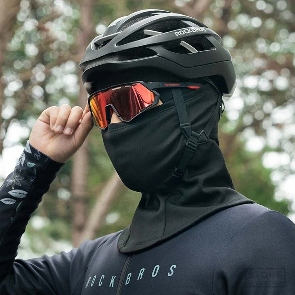 ROCKBROS - Pasamontaña y Mangas con Proteccion UV Rockbros