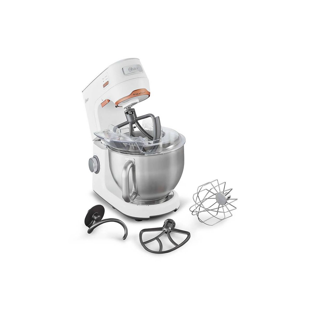 OSTER - Batidora de Pedestal  Heatsoft Oster FPSTSMPL4W- Blanco