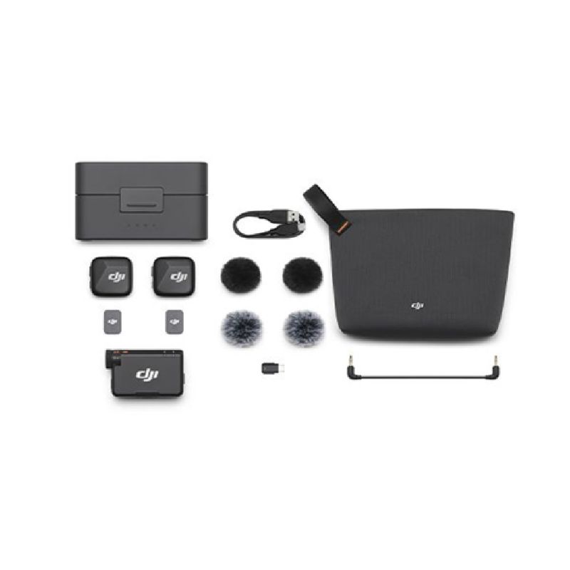 DJI - DJI Mic Mini (2 TX + 1 RX + Charging Case) microfono