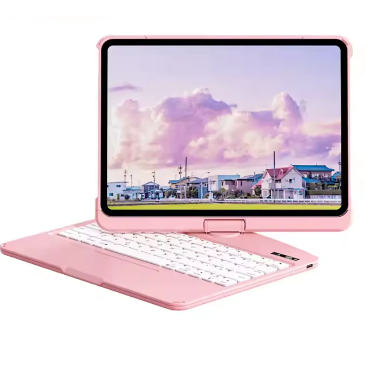 OEM - Magic Keyboard 360° para iPad Air 4 y Air 5 (10.9") - ROSADO