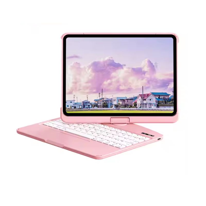 OEM - Magic Keyboard 360° para iPad Air 4 y Air 5 (10.9") - ROSADO