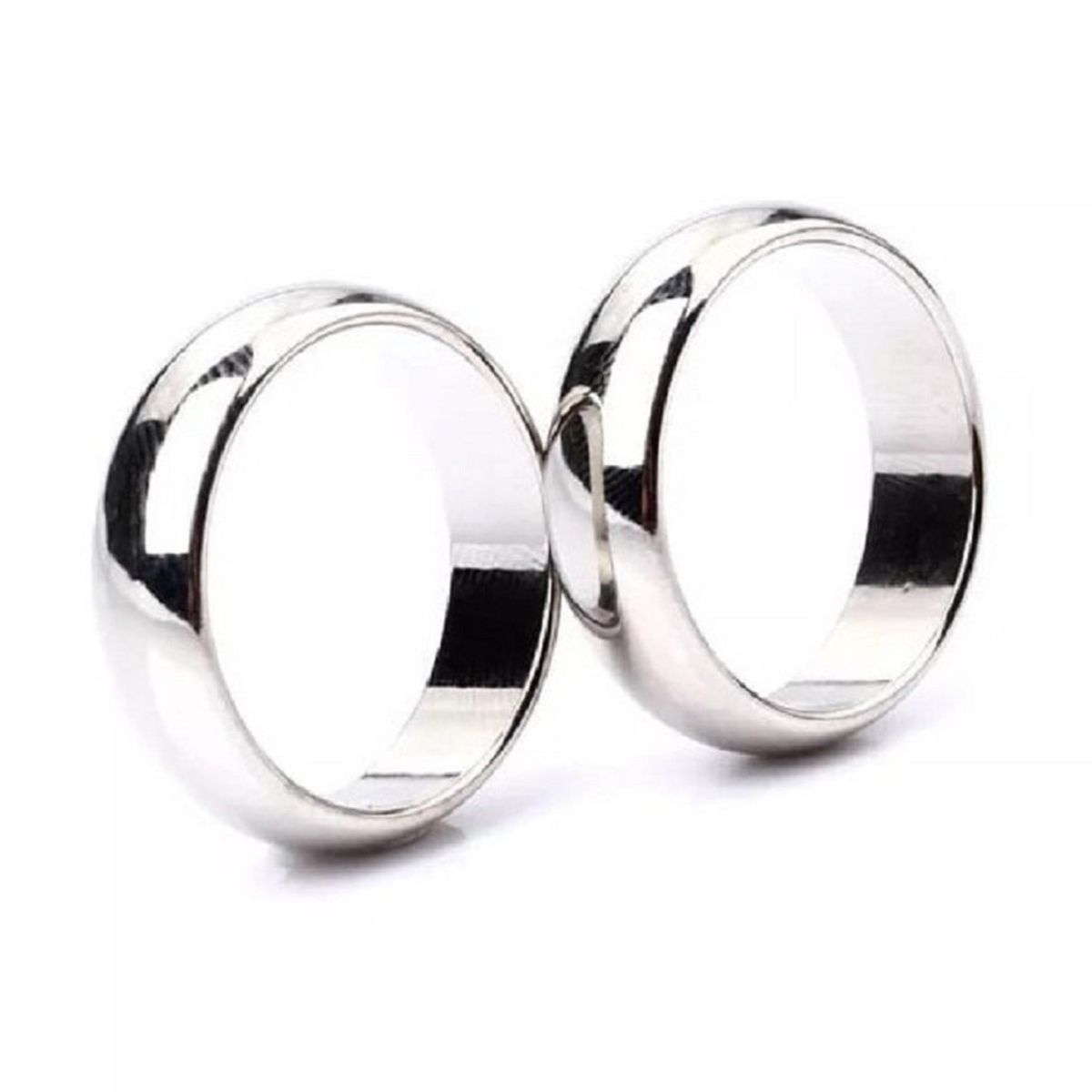 GENIEKA - Anillos de Matrimonio Eternal Heaven Bañado18K San Valentín Genieka