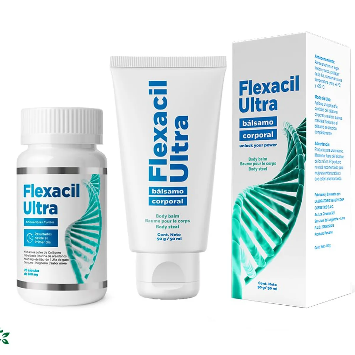 FLEXACIL - FLEXACIL ULTRA CREMA + 2 FLEXACIL ULTRA CAPSULAS