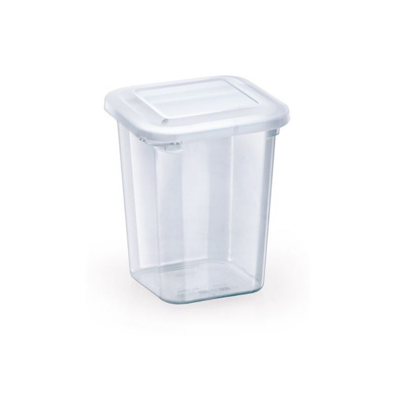 POLINPLAST - Taper Container N°075 con Tapa Hermética y Compacto