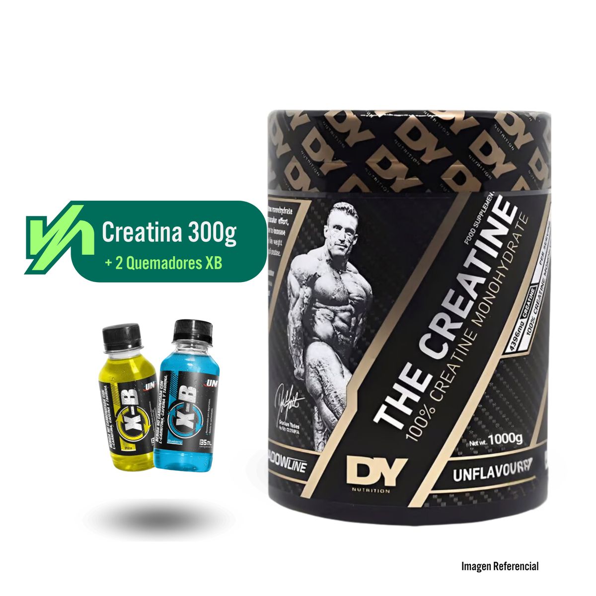 DORIAN YATES - THE CREATINE - DORIAN YATES - 300G + 2 QUEMADORES XB