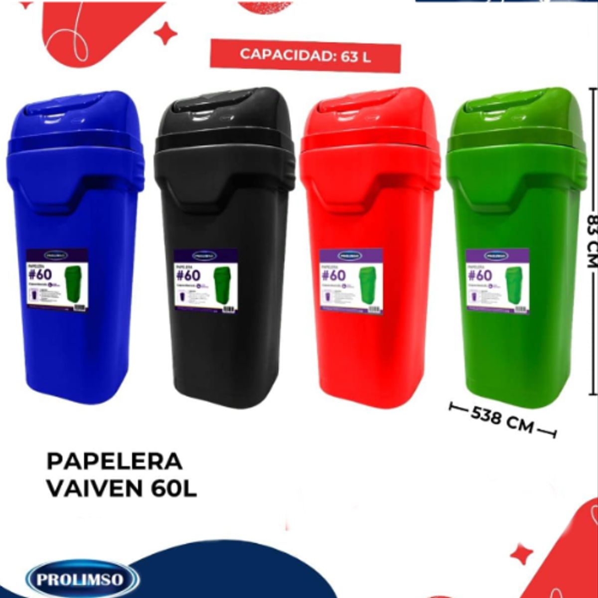 GENERICO - Tachos de Basura y Basureros