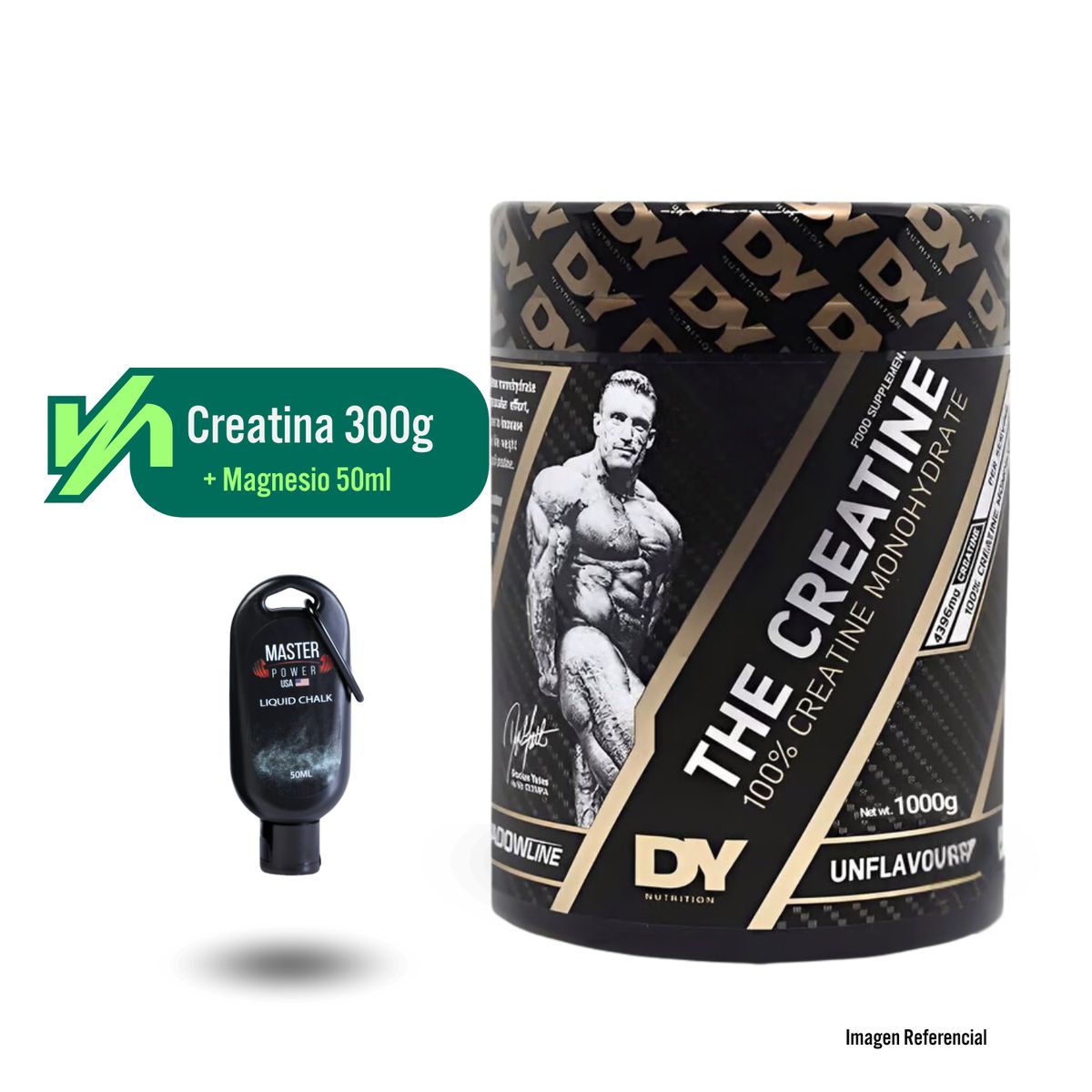 KEVIN LEVRONE - THE CREATINE  DORIAN YATE 300G + MAGNESIO LIQUIDO 50ML