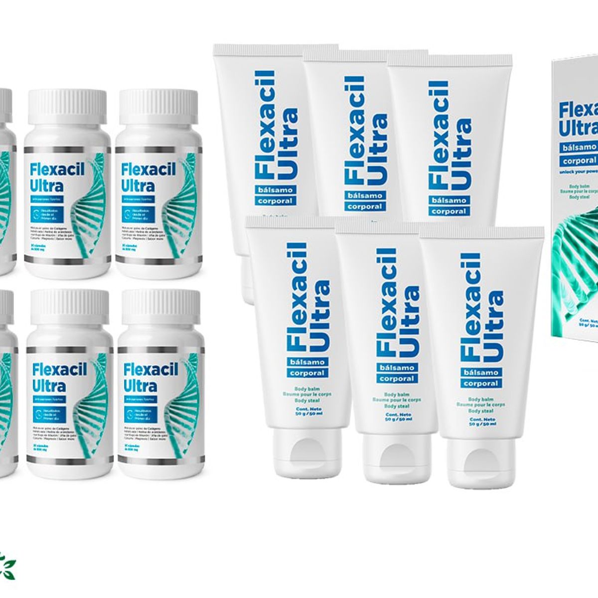 FLEXACIL - 6 FLEXACIL ULTRA CREMA + 6 FLEXACIL ULTRA CAPSULAS
