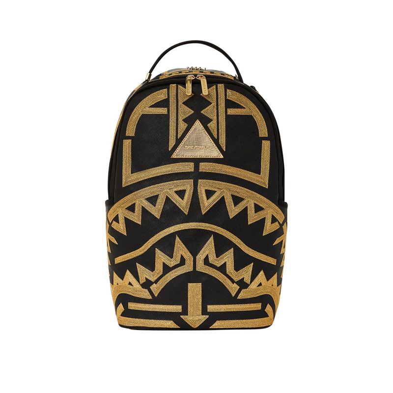 SPRAYGROUND - Mochila Urbano Unisex Sprayground Mochila Ai Tribal Gold Stars