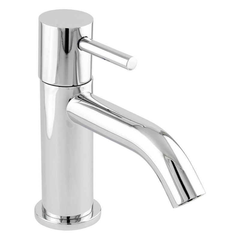 TREBOL - Monomando para Lavatorio en Bronce Cromado