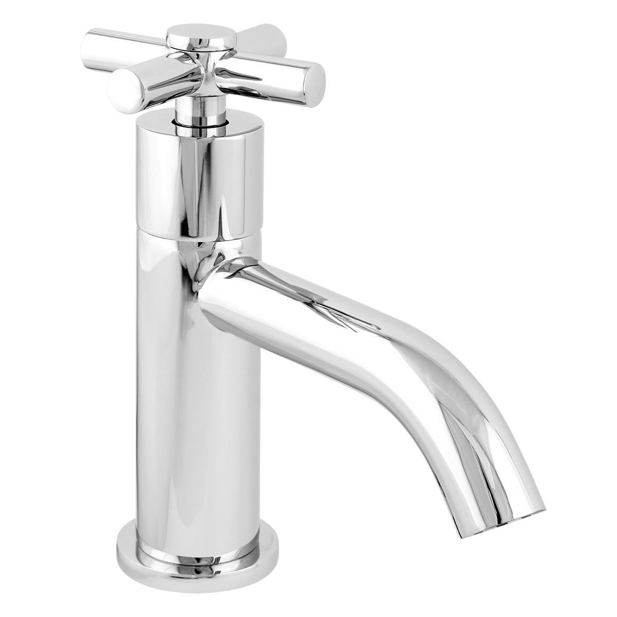 TREBOL - Llave para Lavatorio en  Bronce Cromado