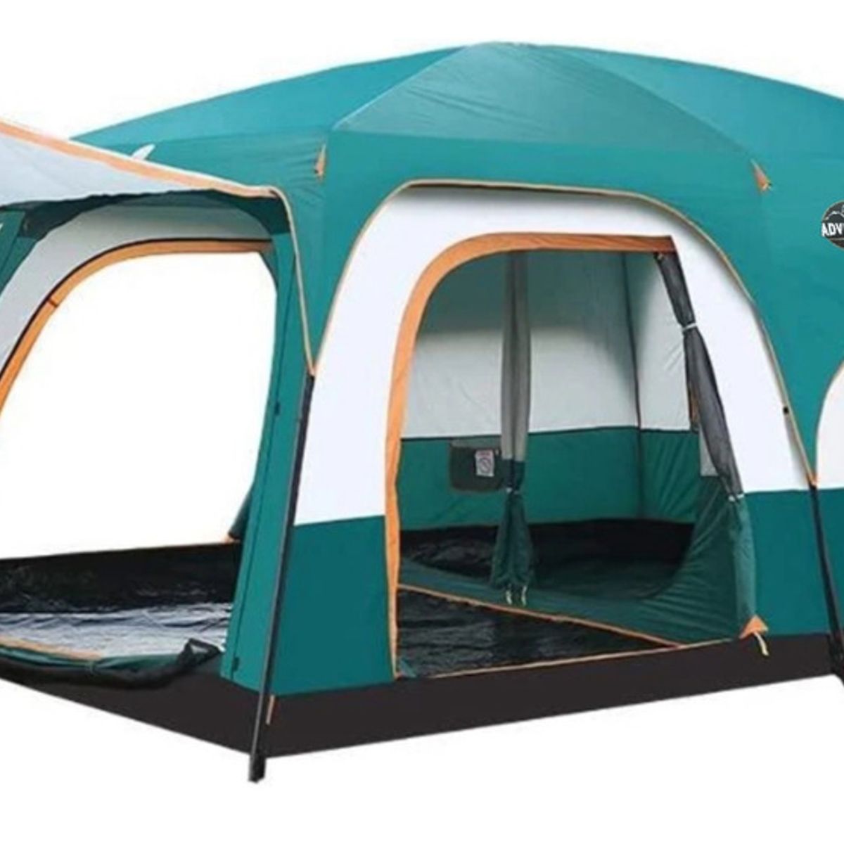AFVENTURA - Tienda Campaña Tienda Familiar 6-8Personas Impermeable verde