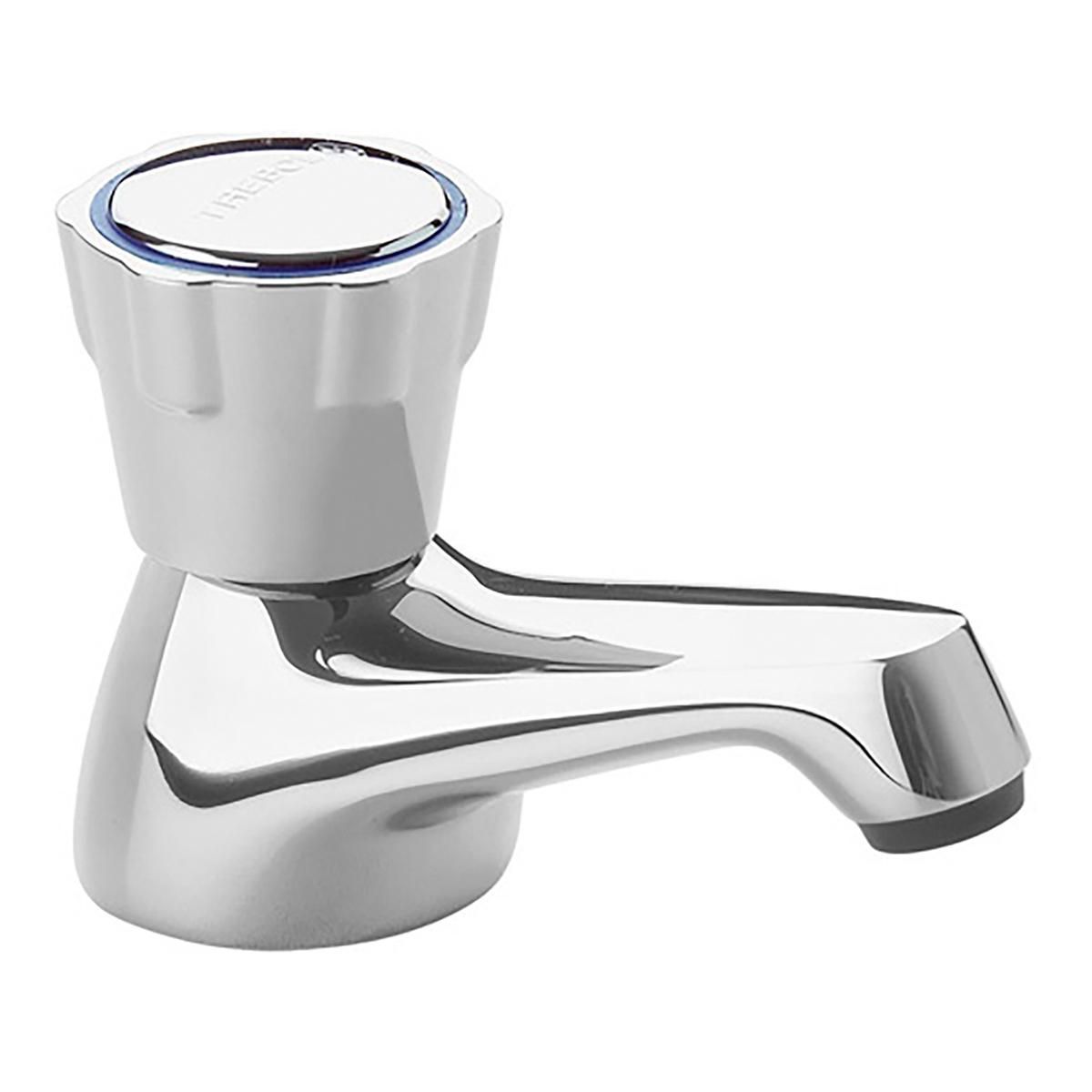 TREBOL - Llave para Lavatorio en  Bronce Cromado