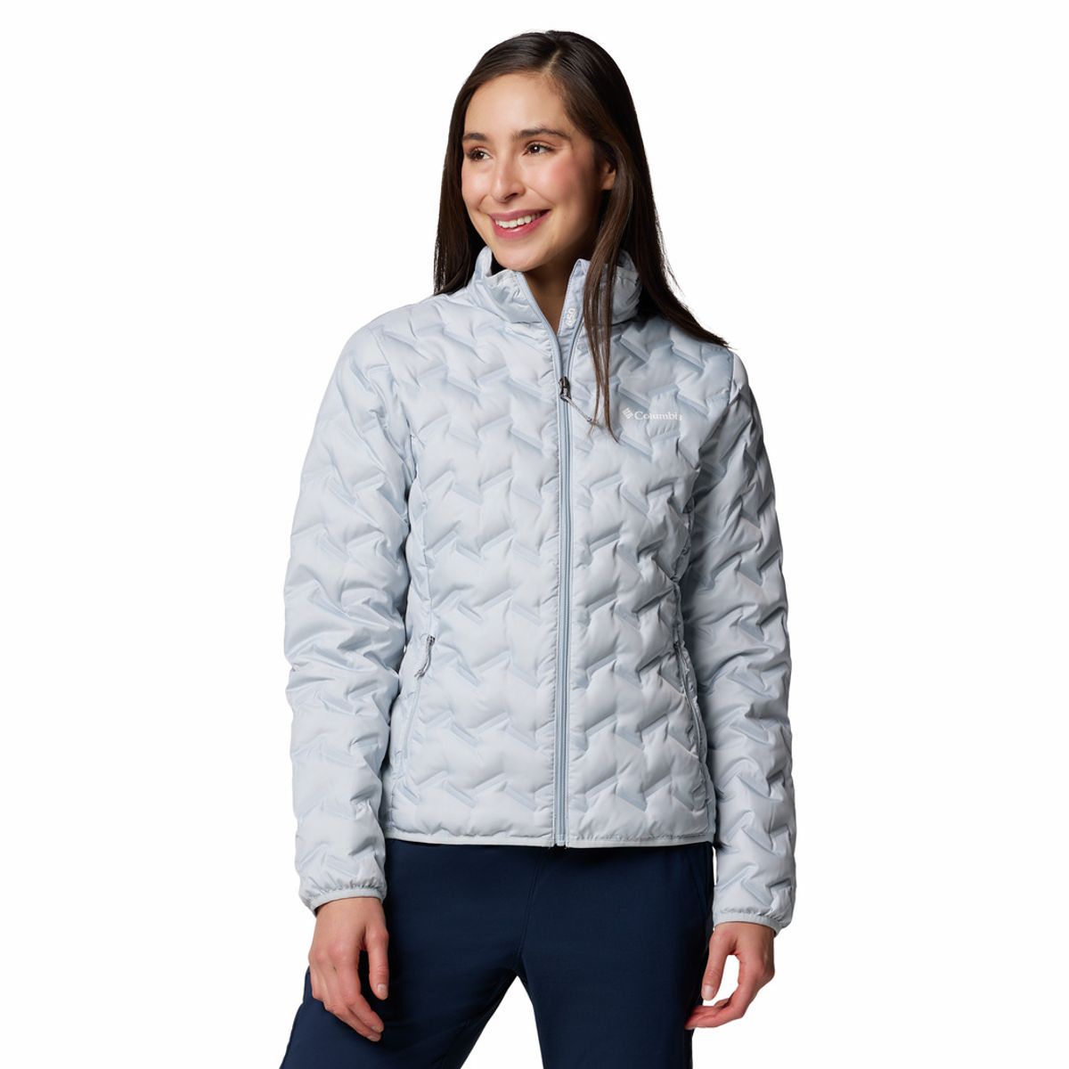 COLUMBIA - Casaca Columbia Mujer Delta Ridge  II Acolchada Gris