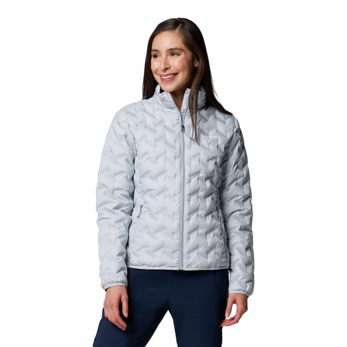 COLUMBIA - Casaca Columbia Mujer Delta Ridge  II Acolchada Gris