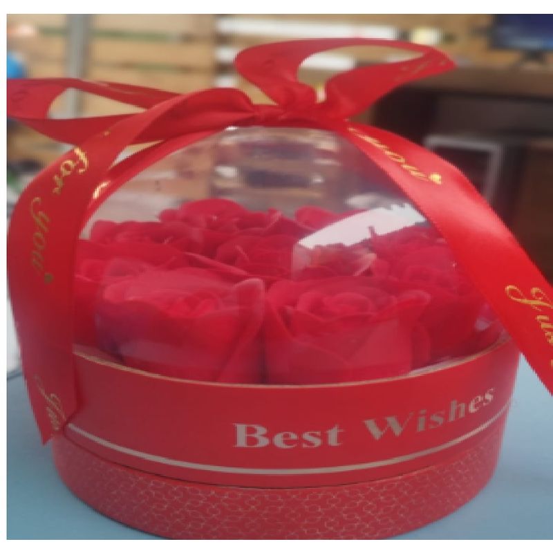 GENERICO - SAN VALENTIN ROSA Y COLLAR  fantasía