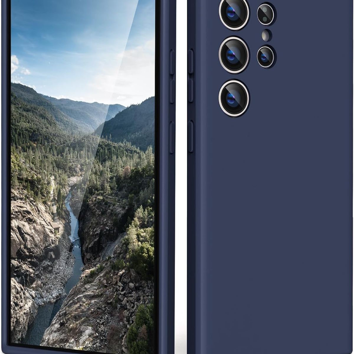 GENERICO - Case Silicona para Samsung S25 Ultra - Azul