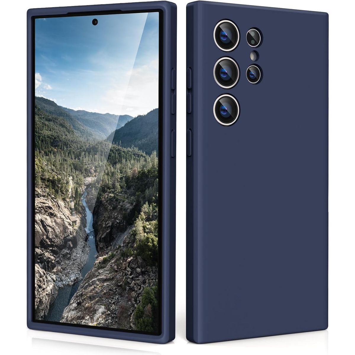 GENERICO - Case Silicona para Samsung S25 Ultra - Azul