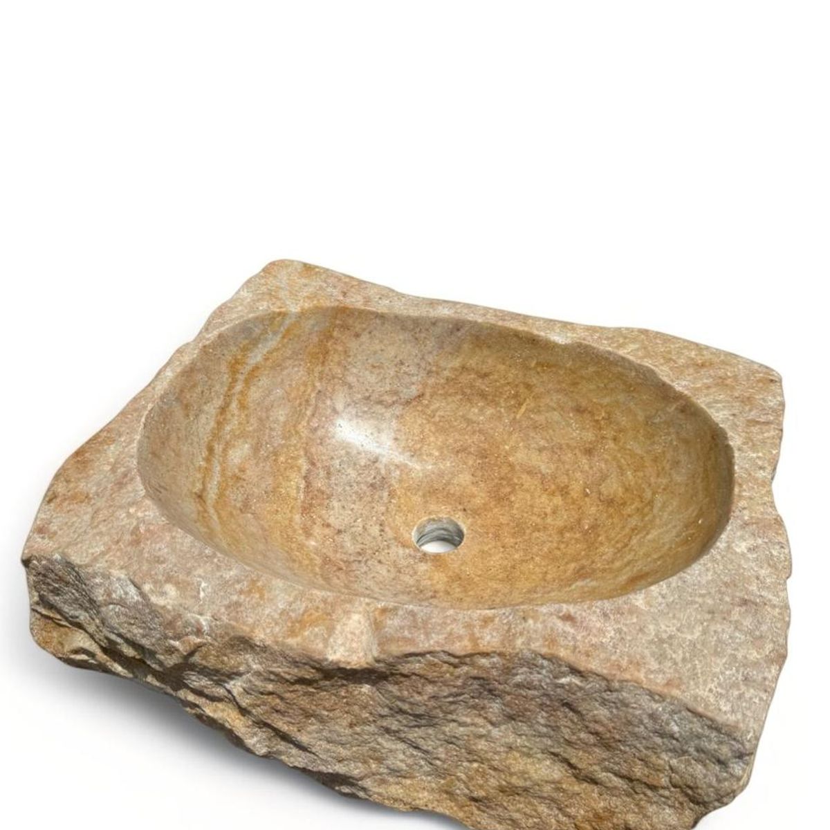 GENERICO - Lavabo ovalin de piedra natural SLATERSPERU SP-QOSQO2