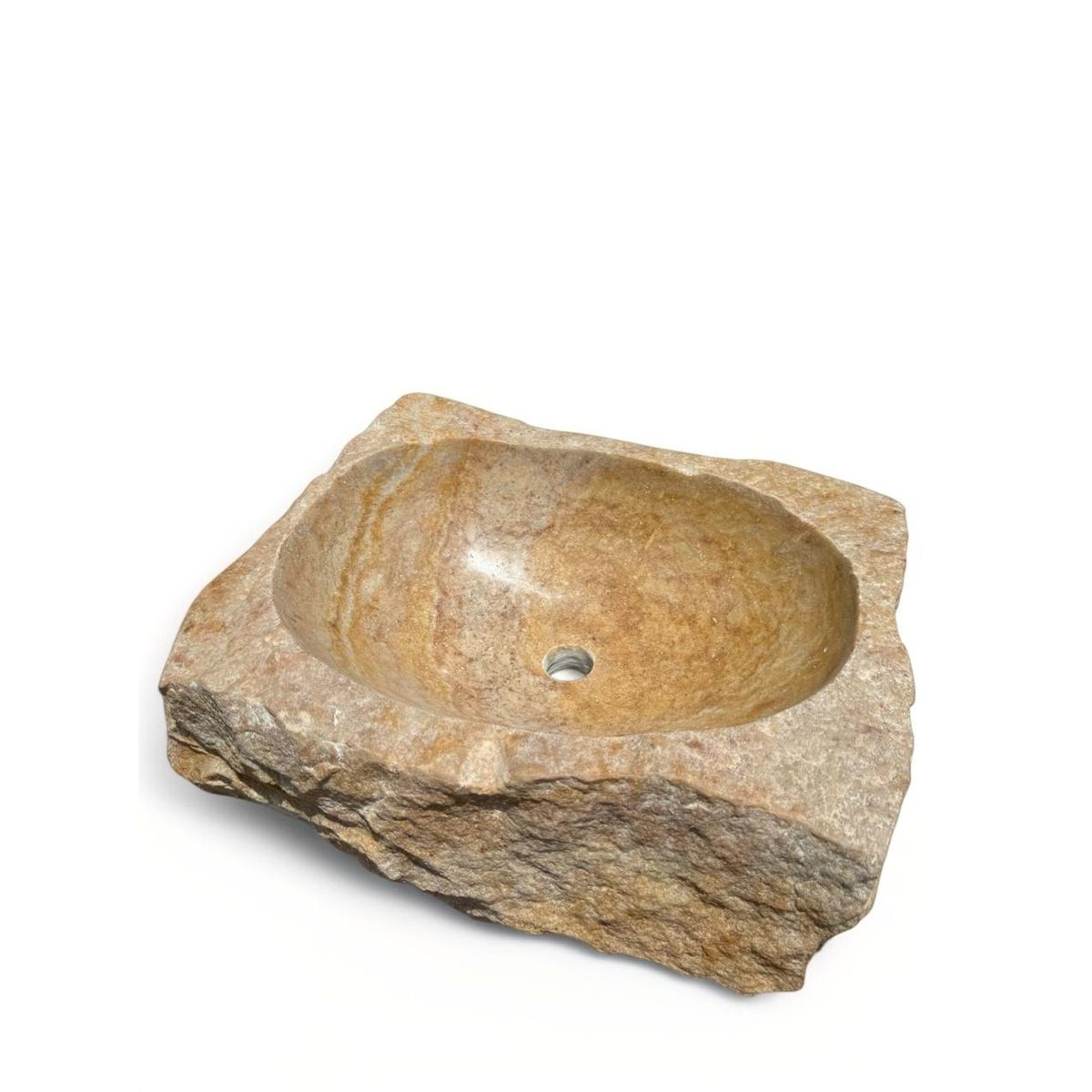 GENERICO - Lavabo ovalin de piedra natural SLATERSPERU SP-QOSQO2